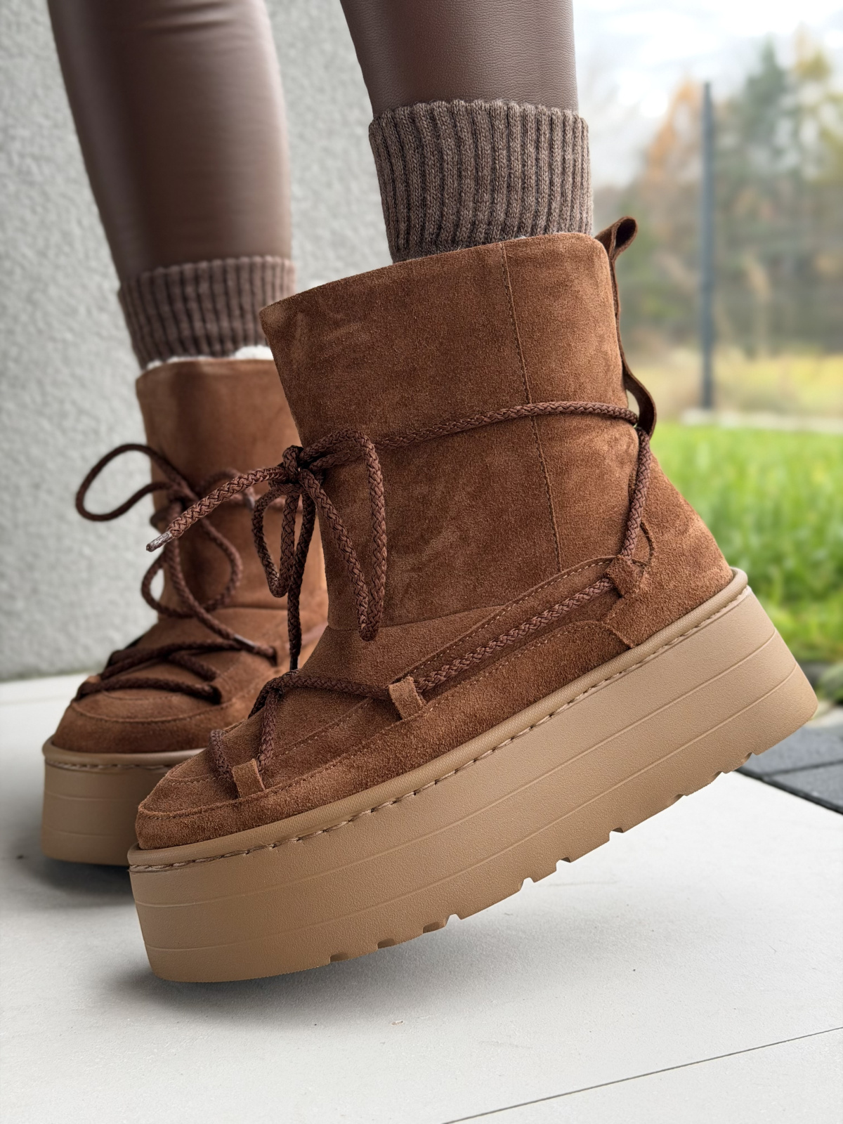 OLEKSY – eleganckie śniegowce ze skóry naturalnej, stworzone w Polsce