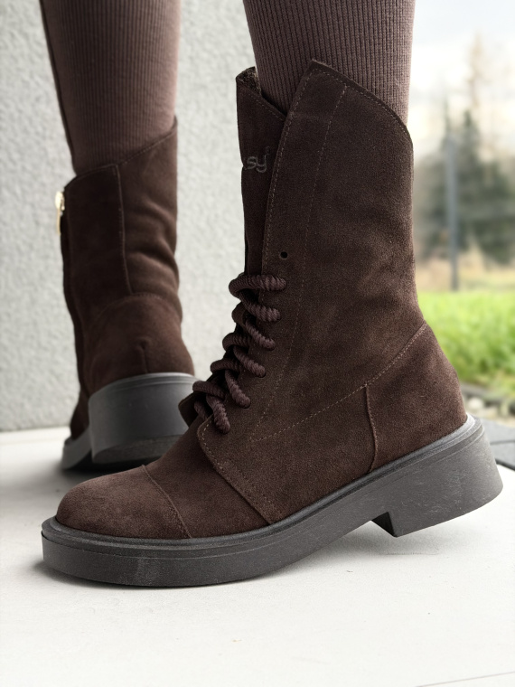 Botki OLEKSY ze skóry naturalnej – Polskiej produkcji