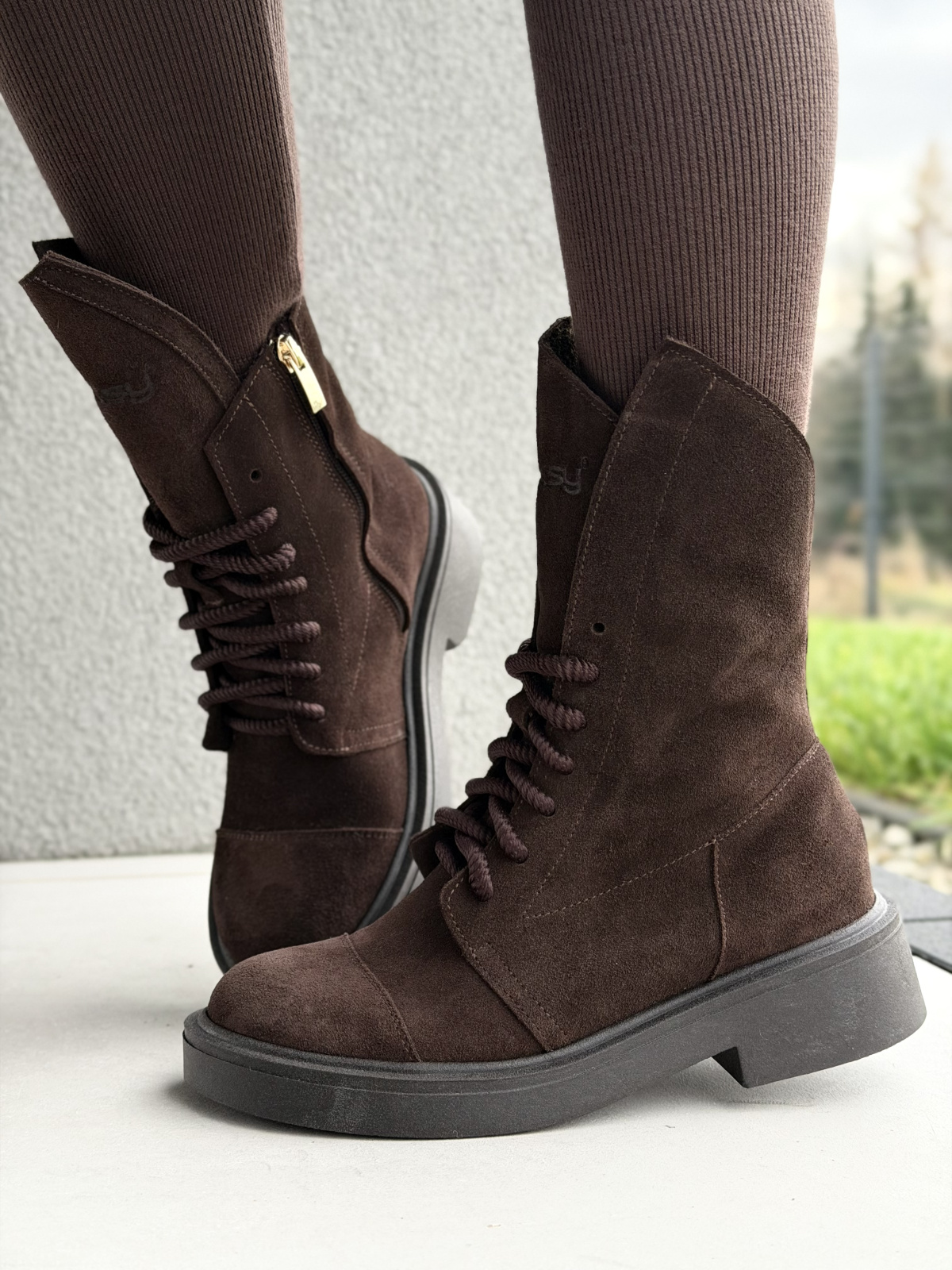 Botki OLEKSY ze skóry naturalnej – Polskiej produkcji