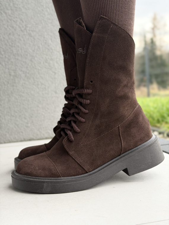 Botki OLEKSY ze skóry naturalnej – Polskiej produkcji