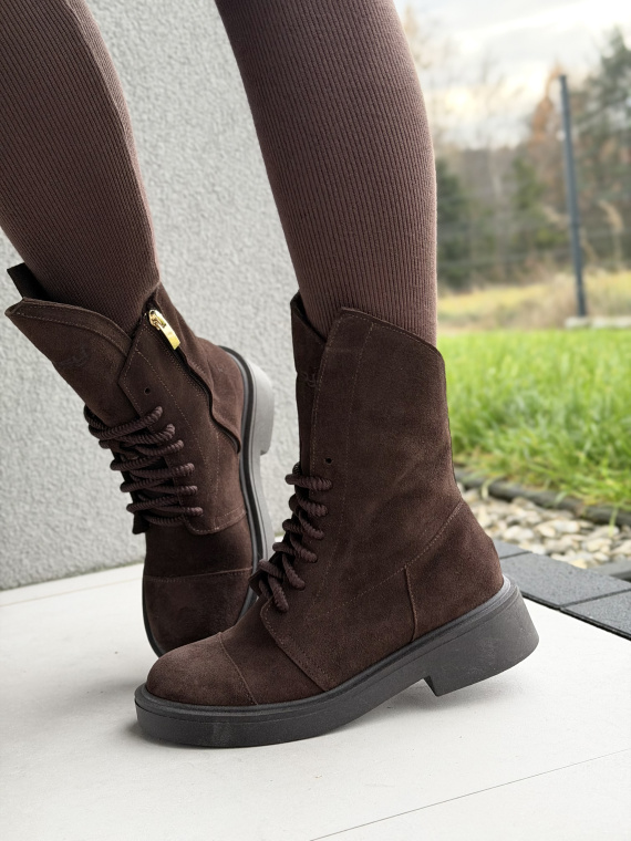 Botki OLEKSY ze skóry naturalnej – Polskiej produkcji