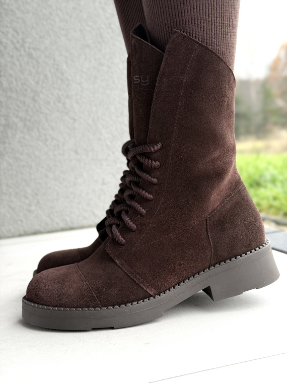 Botki OLEKSY ze skóry naturalnej – Polskiej produkcji