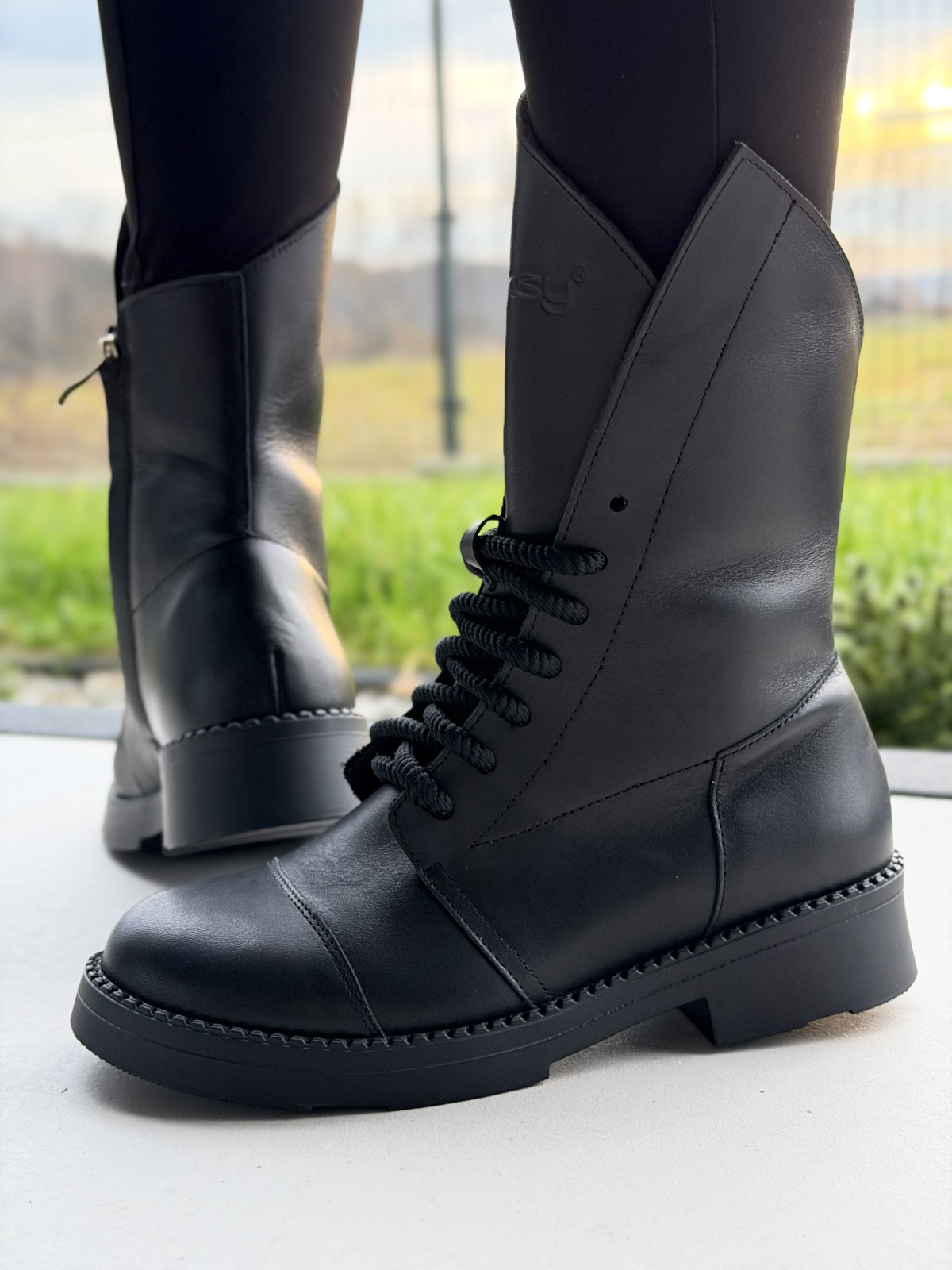 Botki OLEKSY ze skóry naturalnej – Polskiej produkcji