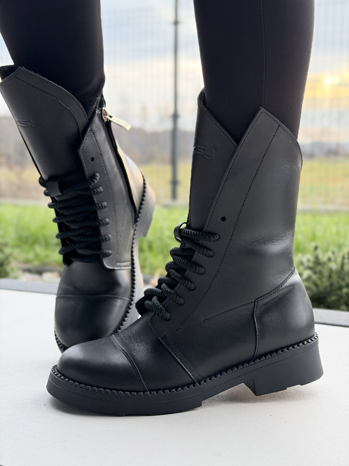 Botki OLEKSY ze skóry naturalnej – Polskiej produkcji