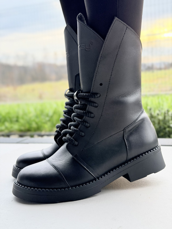 Botki OLEKSY ze skóry naturalnej – Polskiej produkcji