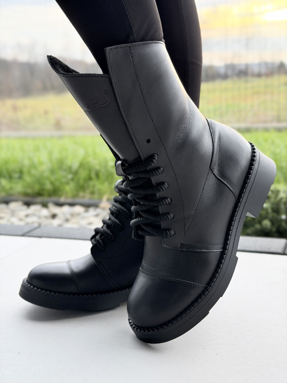 Botki OLEKSY ze skóry naturalnej – Polskiej produkcji