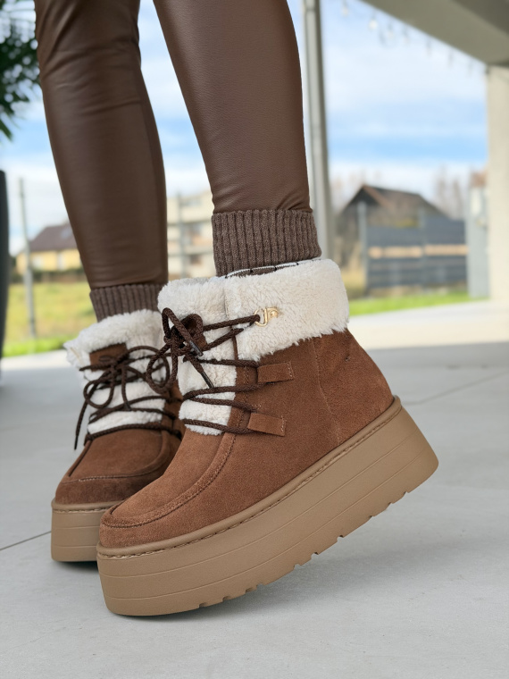 Naturalna skóra, polska produkcja – śniegowce OLEKSY