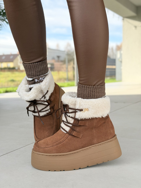 Naturalna skóra, polska produkcja – śniegowce OLEKSY