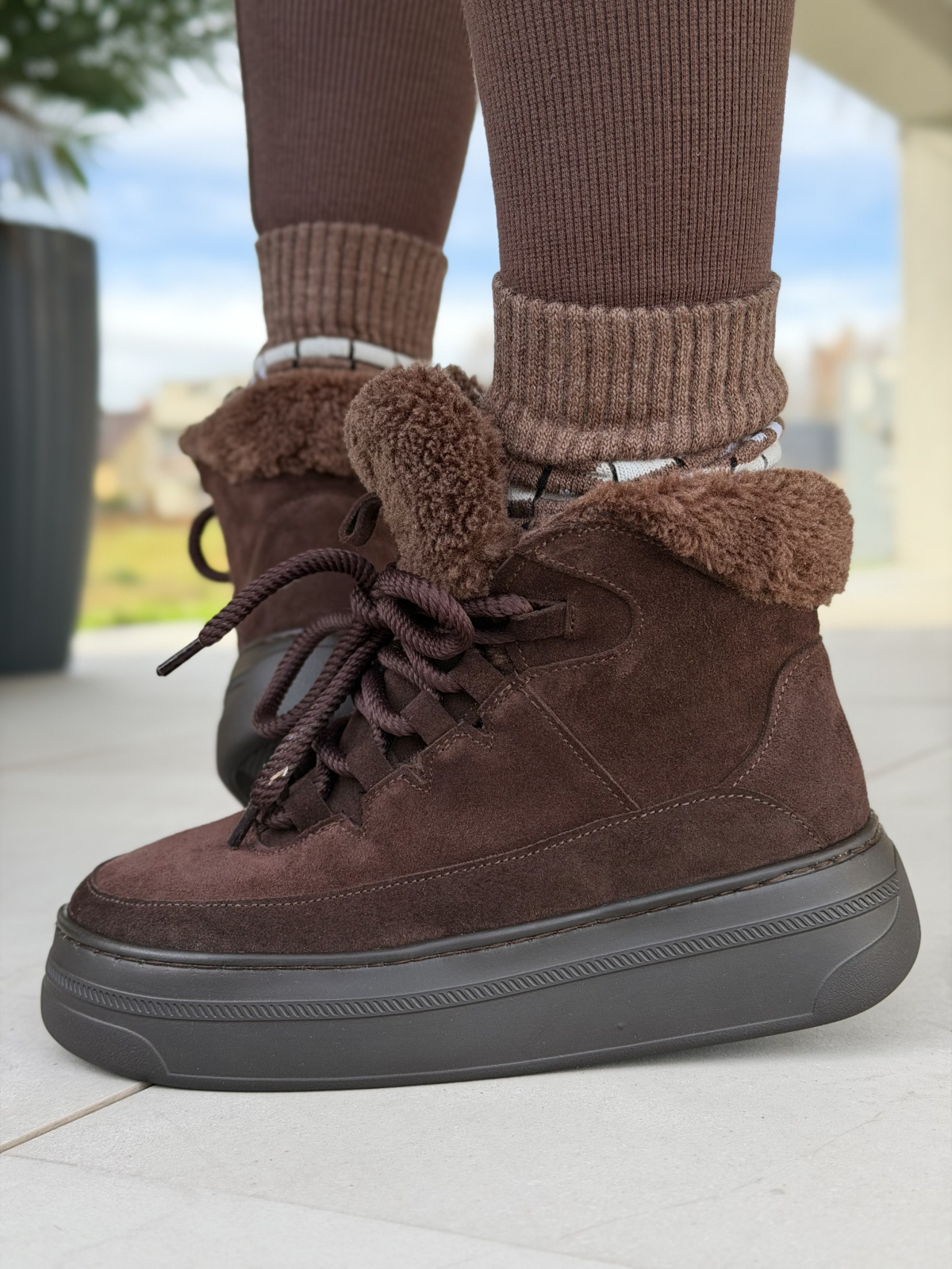 Naturalna skóra, polska produkcja – śniegowce OLEKSY