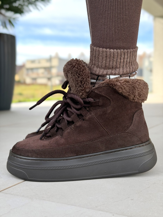 Naturalna skóra, polska produkcja – śniegowce OLEKSY