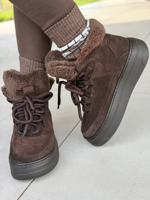 Naturalna skóra, polska produkcja – śniegowce OLEKSY