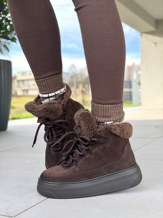 Naturalna skóra, polska produkcja – śniegowce OLEKSY