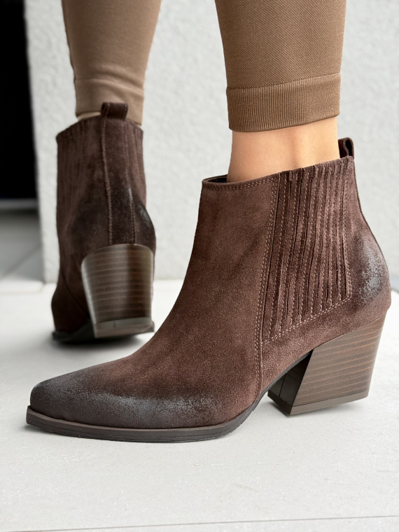 Kowbojki OLEKSY ze skóry naturalnej Polskiej produkcji