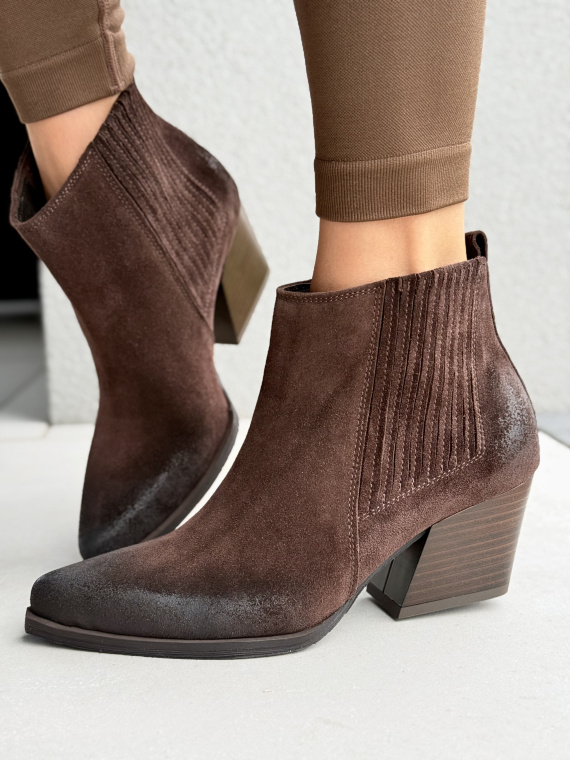 Kowbojki OLEKSY ze skóry naturalnej Polskiej produkcji