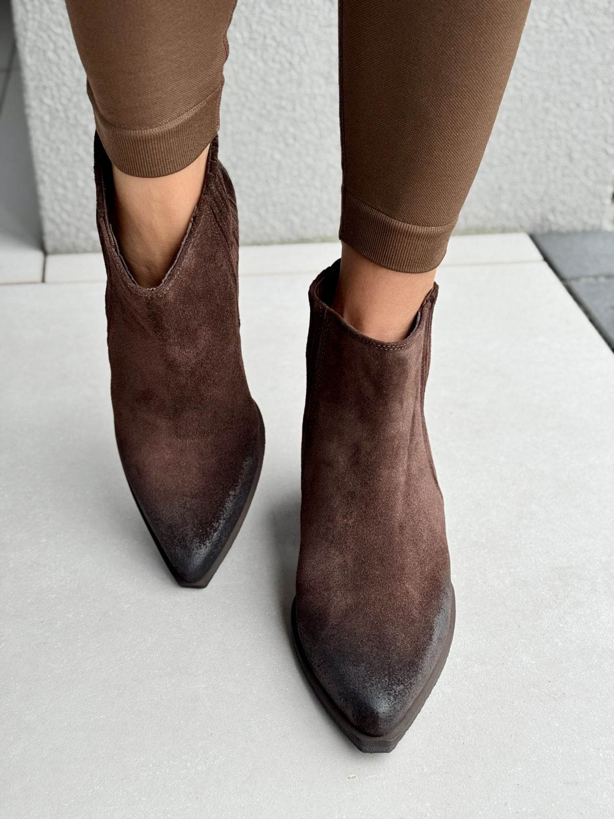 Kowbojki OLEKSY ze skóry naturalnej Polskiej produkcji