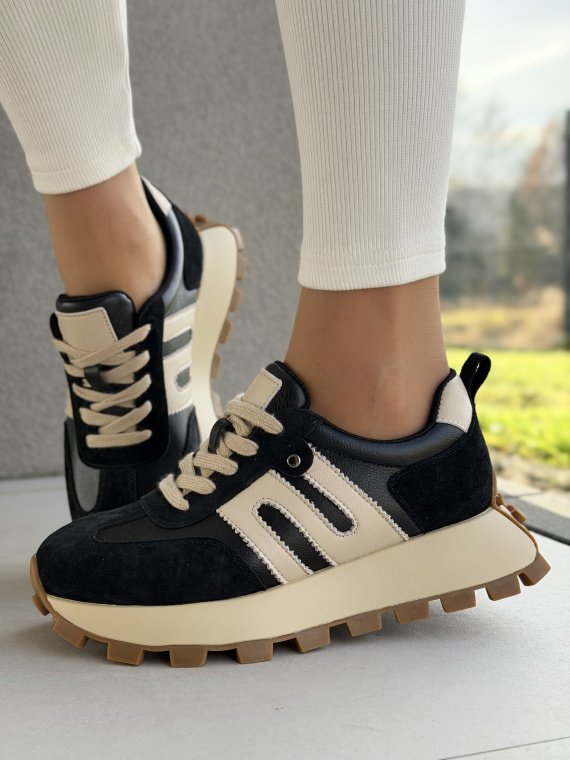 Sneakersy ze skóry naturalnej – luksus na co dzień