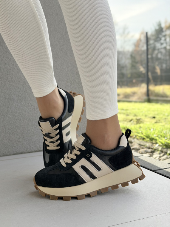 Sneakersy ze skóry naturalnej – luksus na co dzień