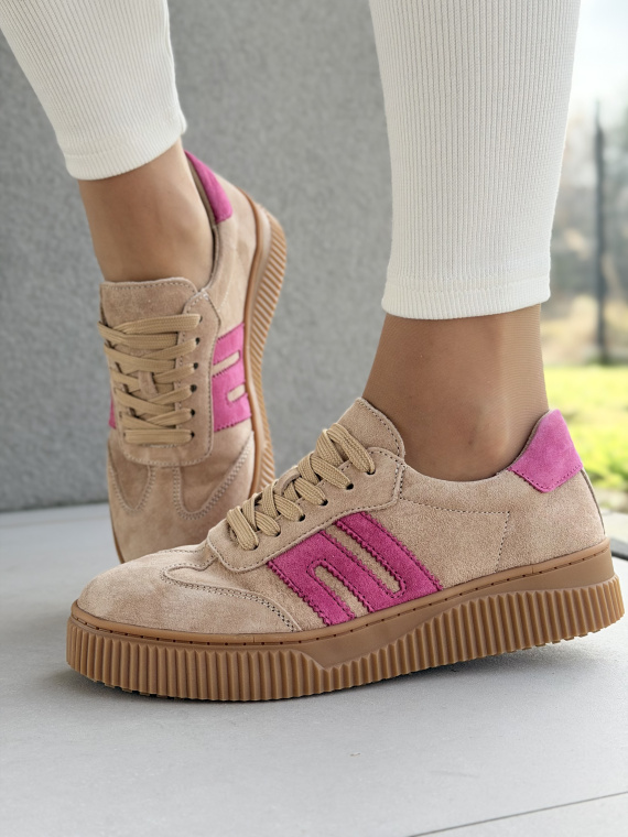 Sneakersy ze skóry naturalnej – luksus na co dzień