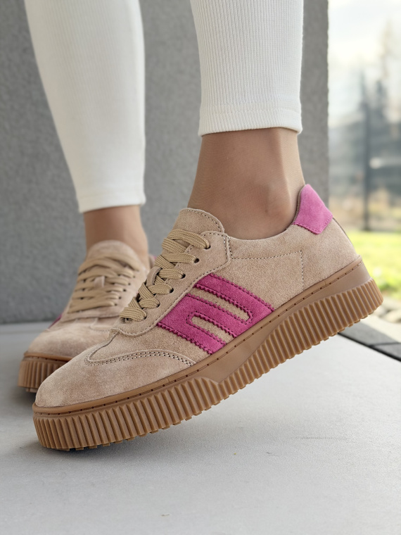 Sneakersy ze skóry naturalnej – luksus na co dzień