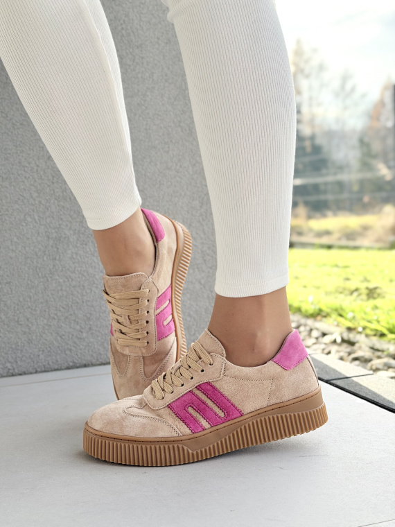 Sneakersy ze skóry naturalnej – luksus na co dzień