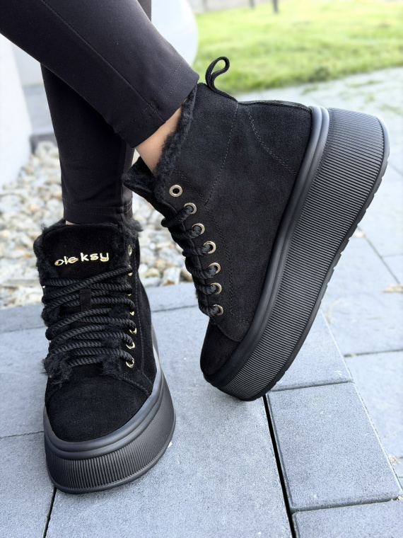 Sneakersy damskie OLEKSY ze skóry naturalnej Polskiej produkcji