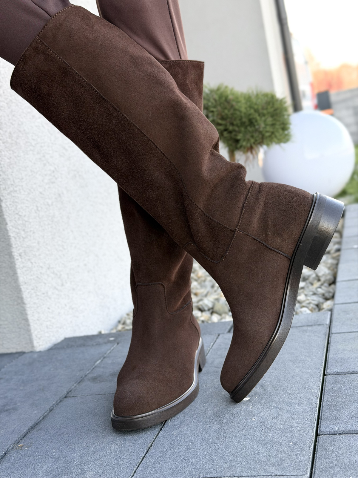 Kozaki OLEKSY ze skóry naturalnej Polskiej produkcji