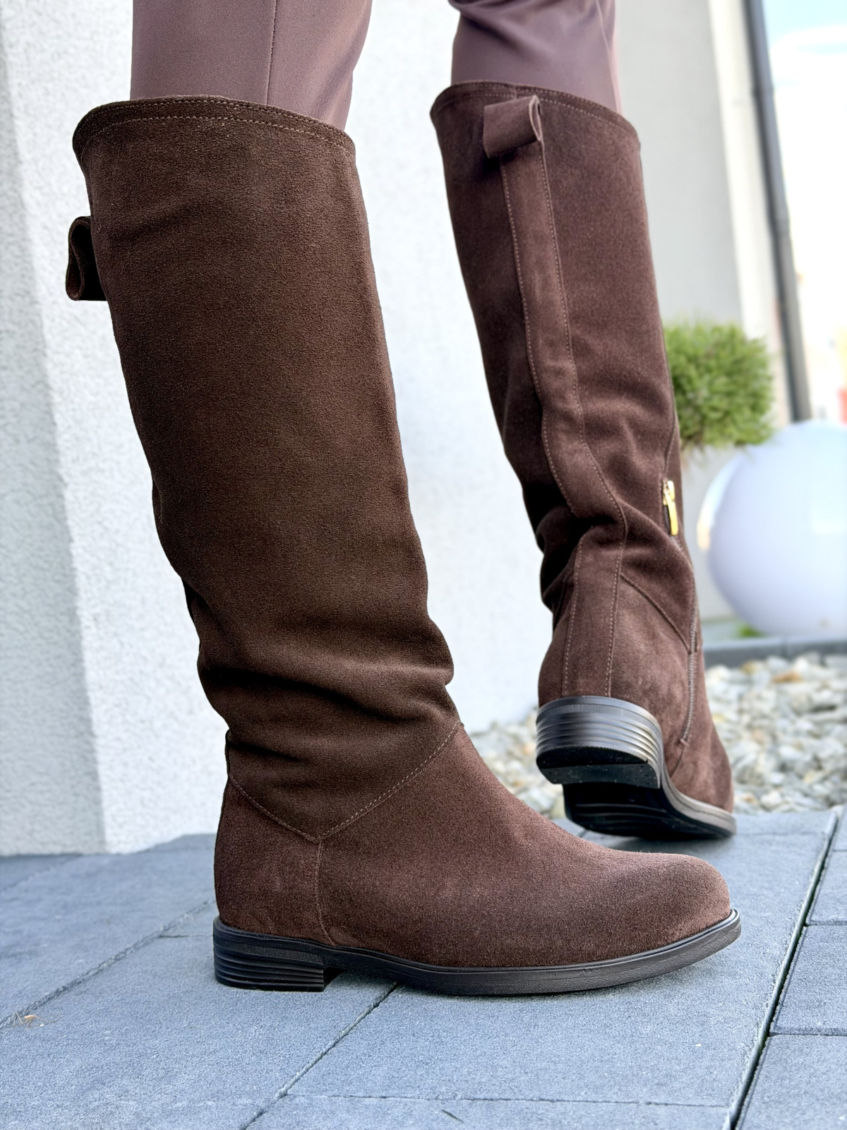 Kozaki OLEKSY ze skóry naturalnej Polskiej produkcji