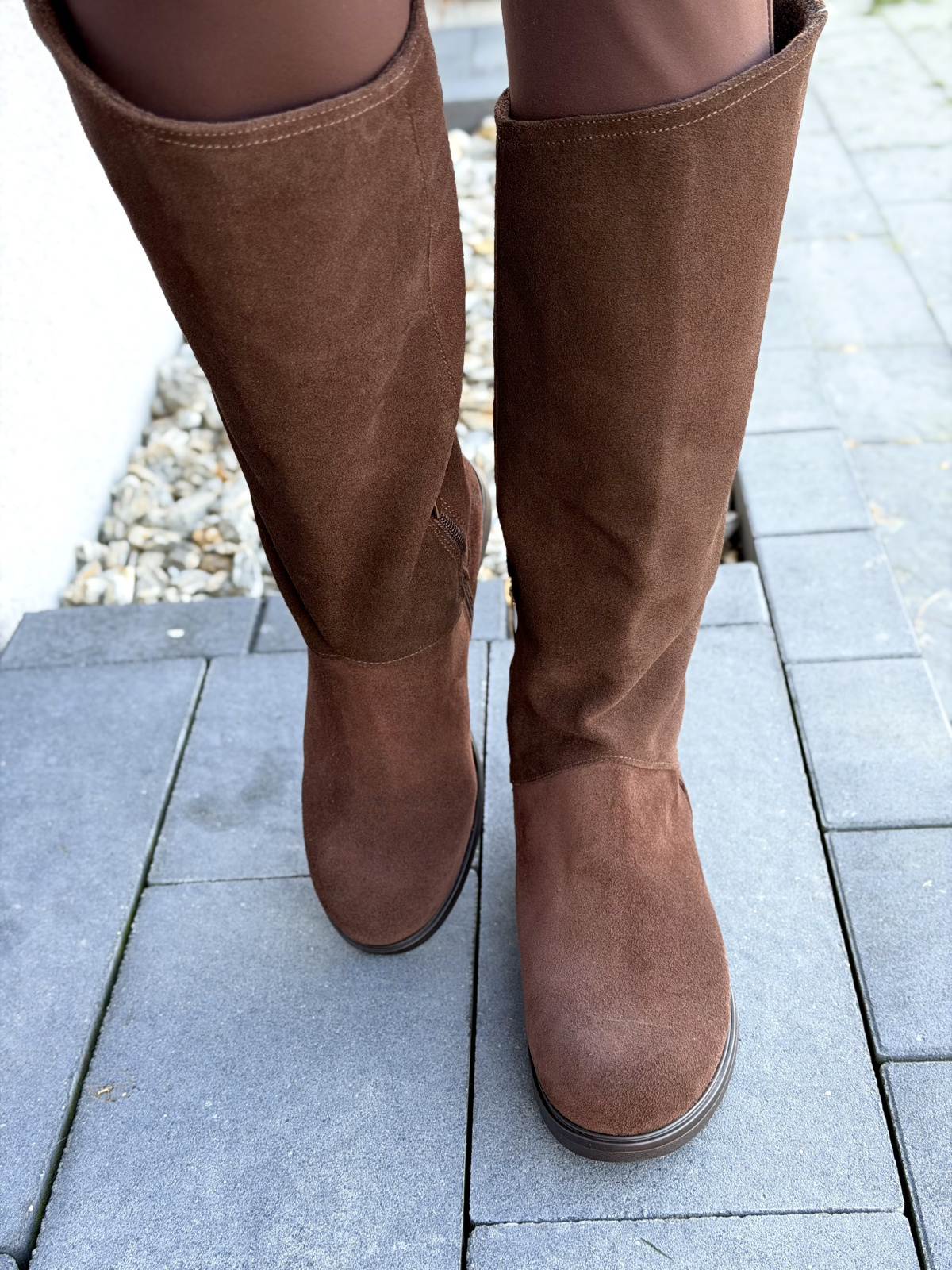 Kozaki OLEKSY ze skóry naturalnej Polskiej produkcji