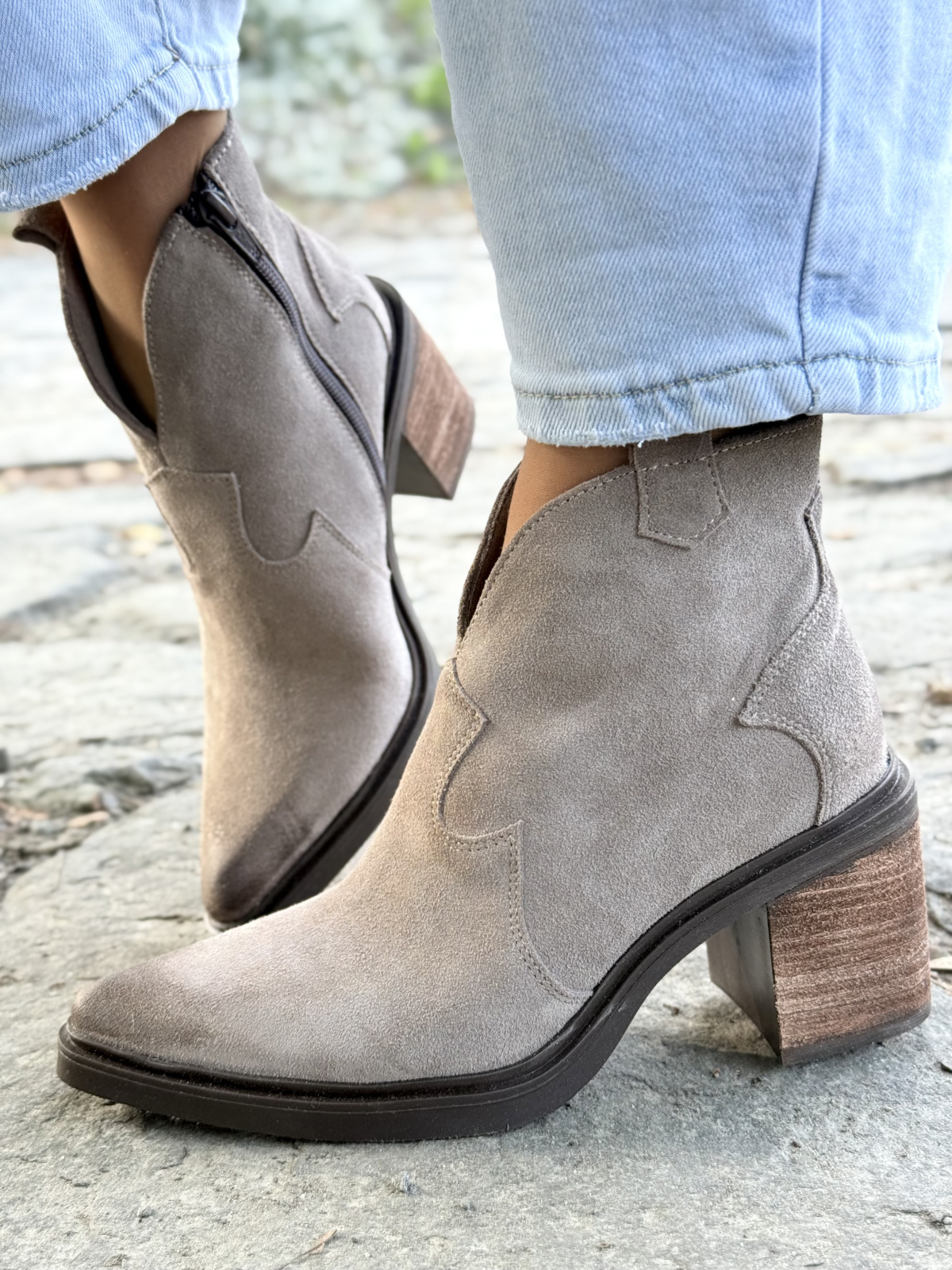 Kowbojki ze skóry naturalnej OLEKSY – polska jakość i styl