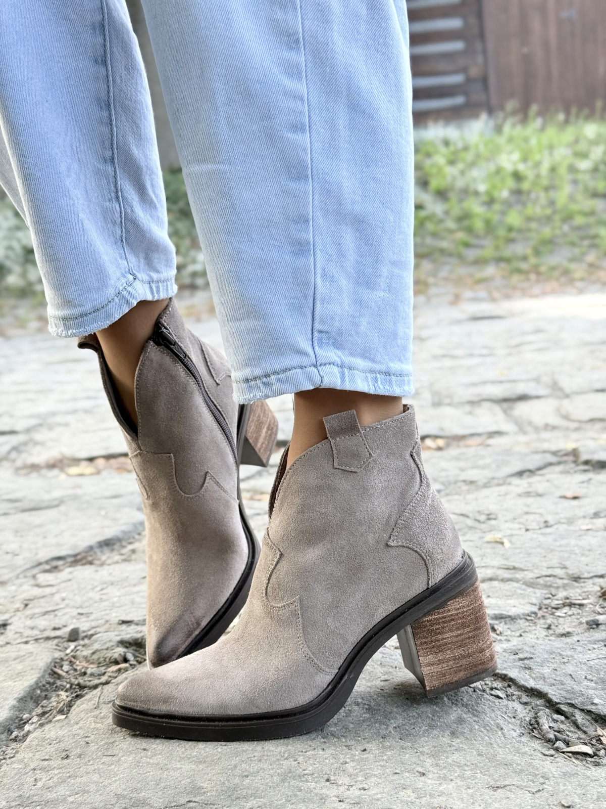 Kowbojki ze skóry naturalnej OLEKSY – polska jakość i styl