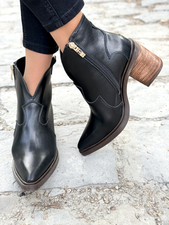 Kowbojki OLEKSY ze skóry naturalnej Polskiej produkcji