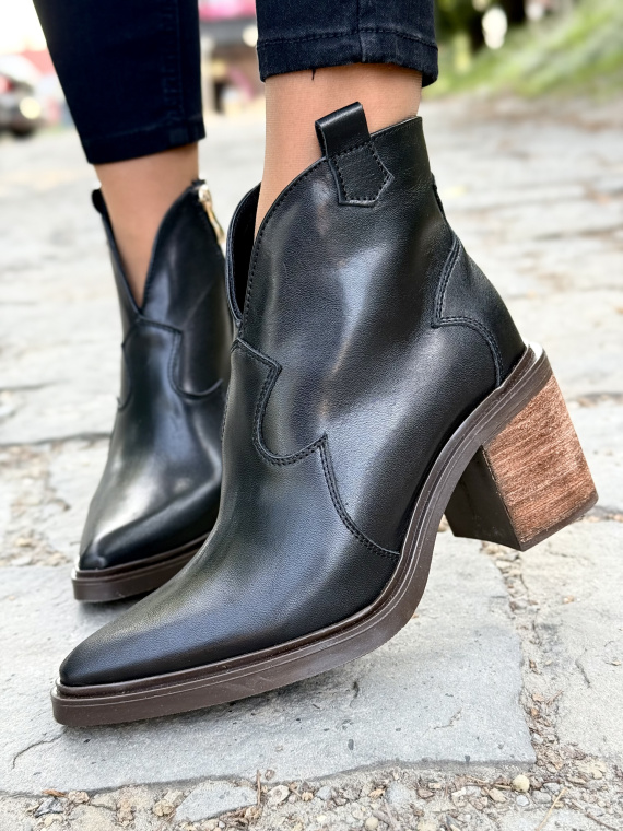 Kowbojki OLEKSY ze skóry naturalnej Polskiej produkcji