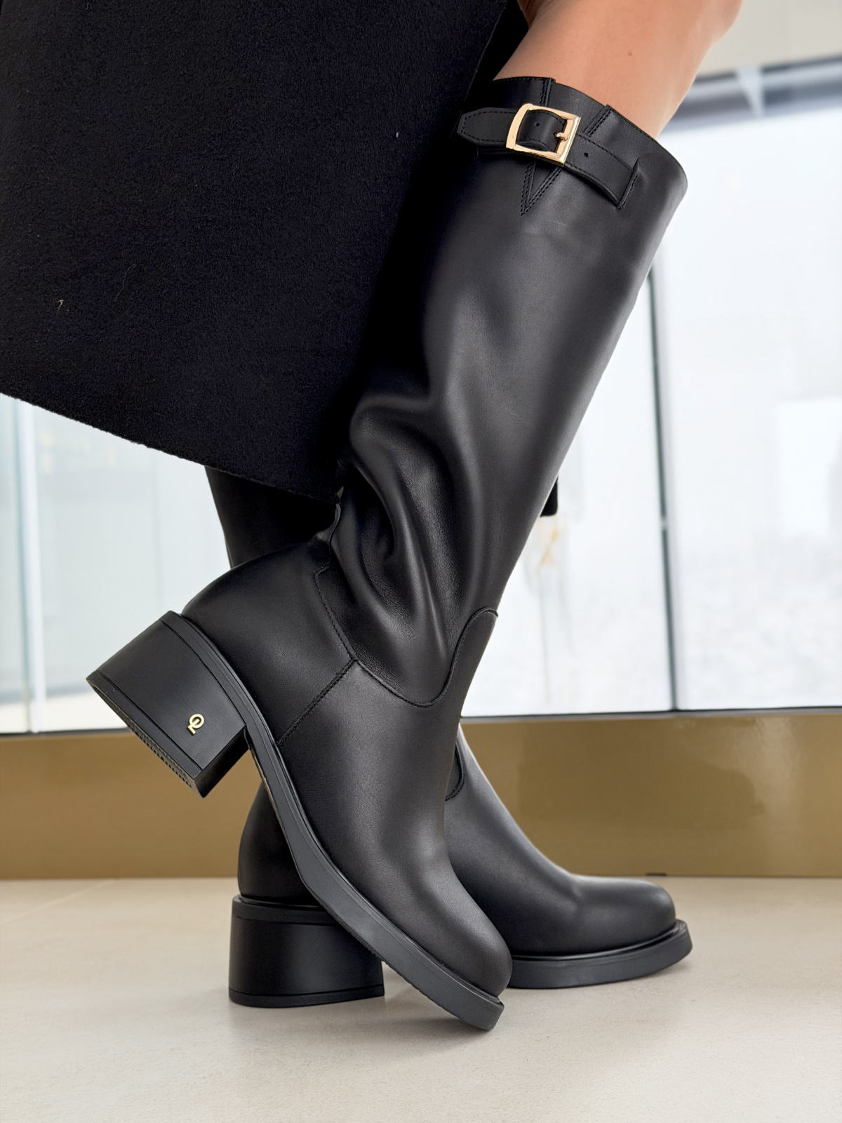 Kozaki OLEKSY ze skóry naturalnej Polskiej produkcji