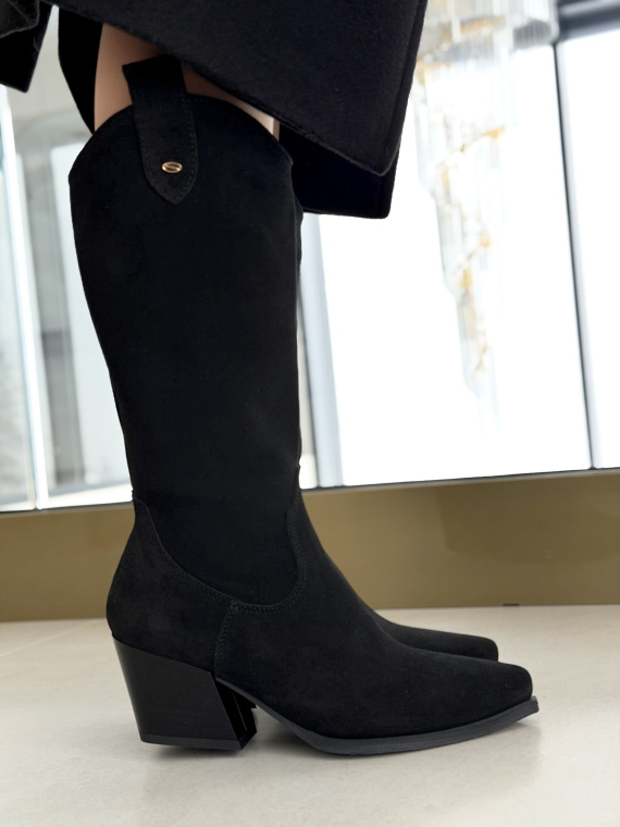 Kozaki OLEKSY ze skóry naturalnej Polskiej produkcji