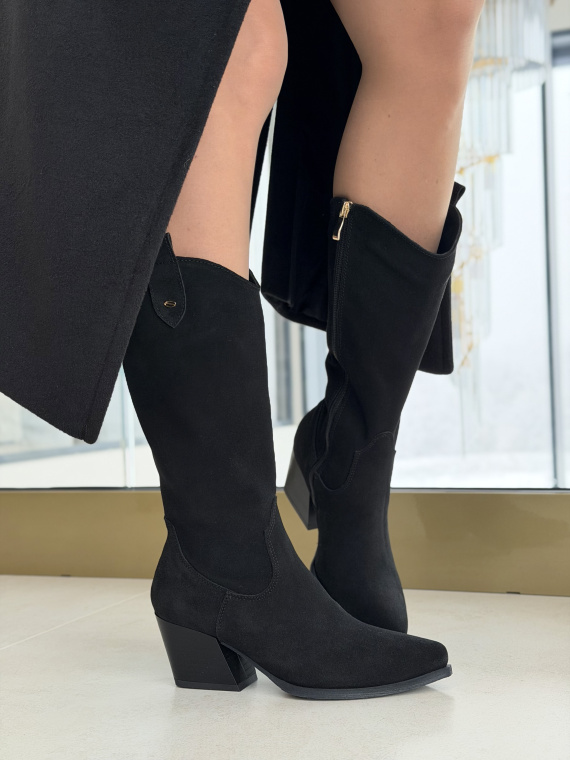 Kozaki OLEKSY ze skóry naturalnej Polskiej produkcji