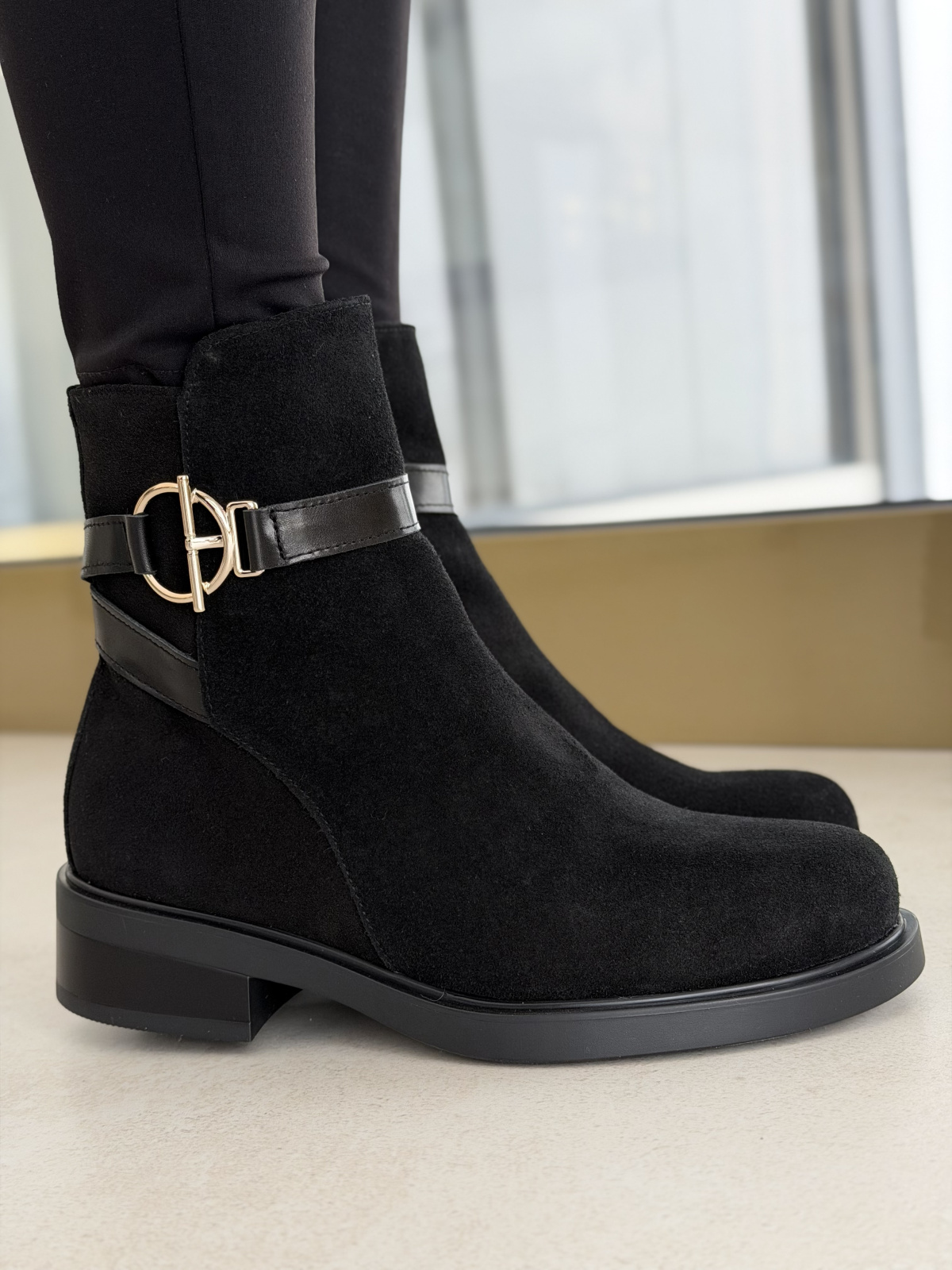 Botki OLEKSY ze skóry naturalnej Polskiej produkcji