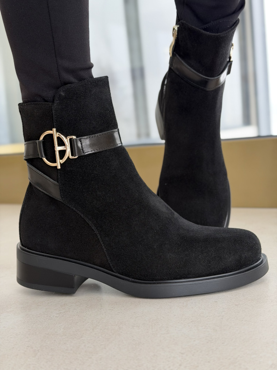 Botki OLEKSY ze skóry naturalnej Polskiej produkcji