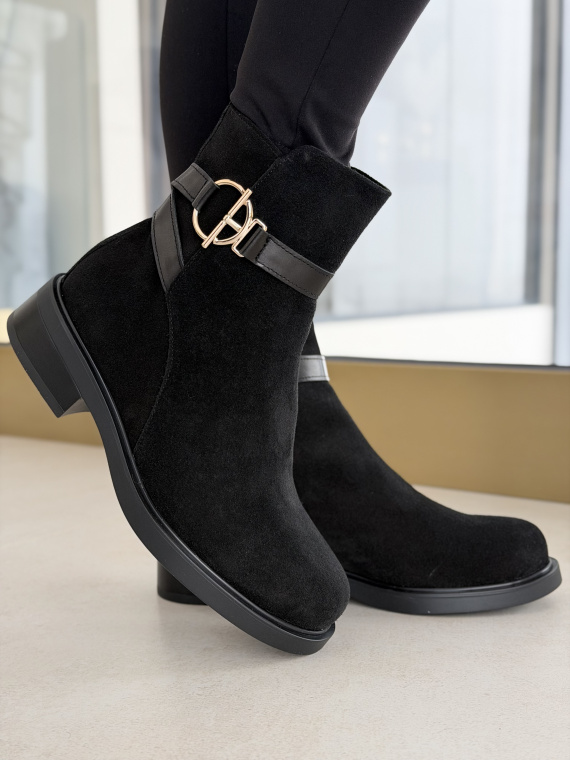 Botki OLEKSY ze skóry naturalnej Polskiej produkcji