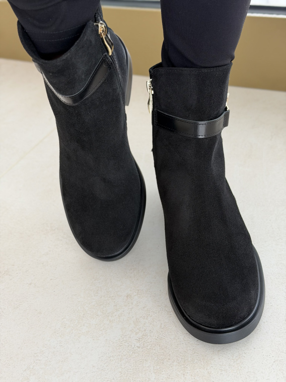 Botki OLEKSY ze skóry naturalnej Polskiej produkcji