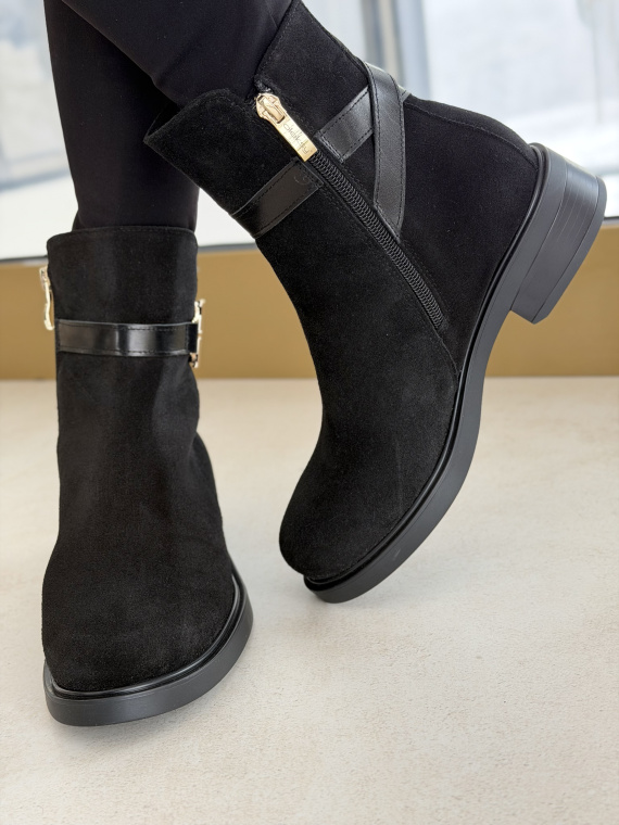 Botki OLEKSY ze skóry naturalnej Polskiej produkcji