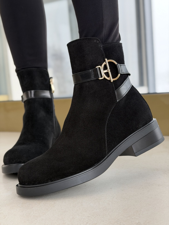 Botki OLEKSY ze skóry naturalnej Polskiej produkcji