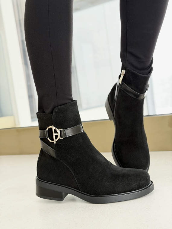 Botki OLEKSY ze skóry naturalnej Polskiej produkcji