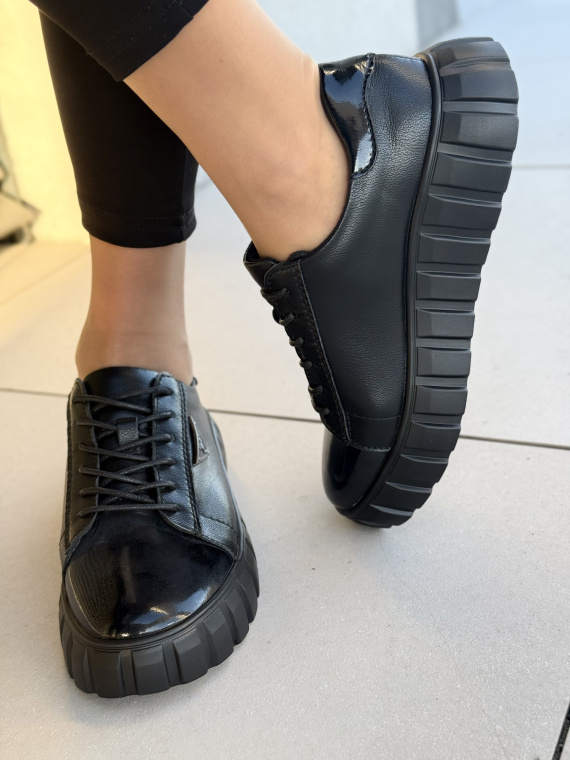 Stylowe sneakersy ze Skóry Naturalnej