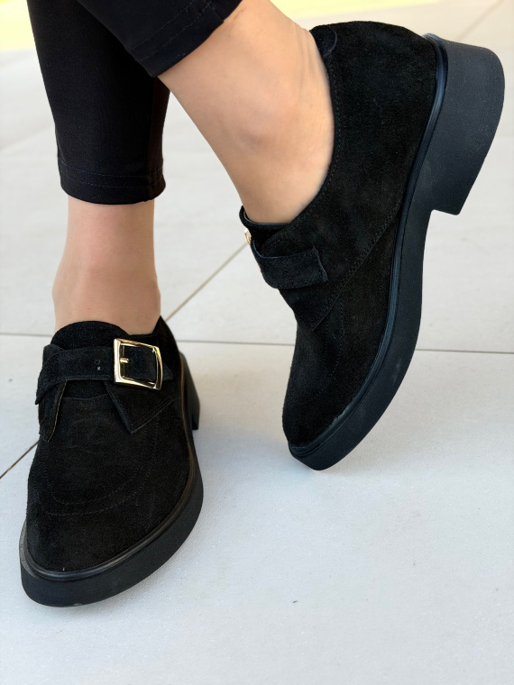 Półbuty damskie OLEKSY ze skóry naturalnej Polskiej produkcji