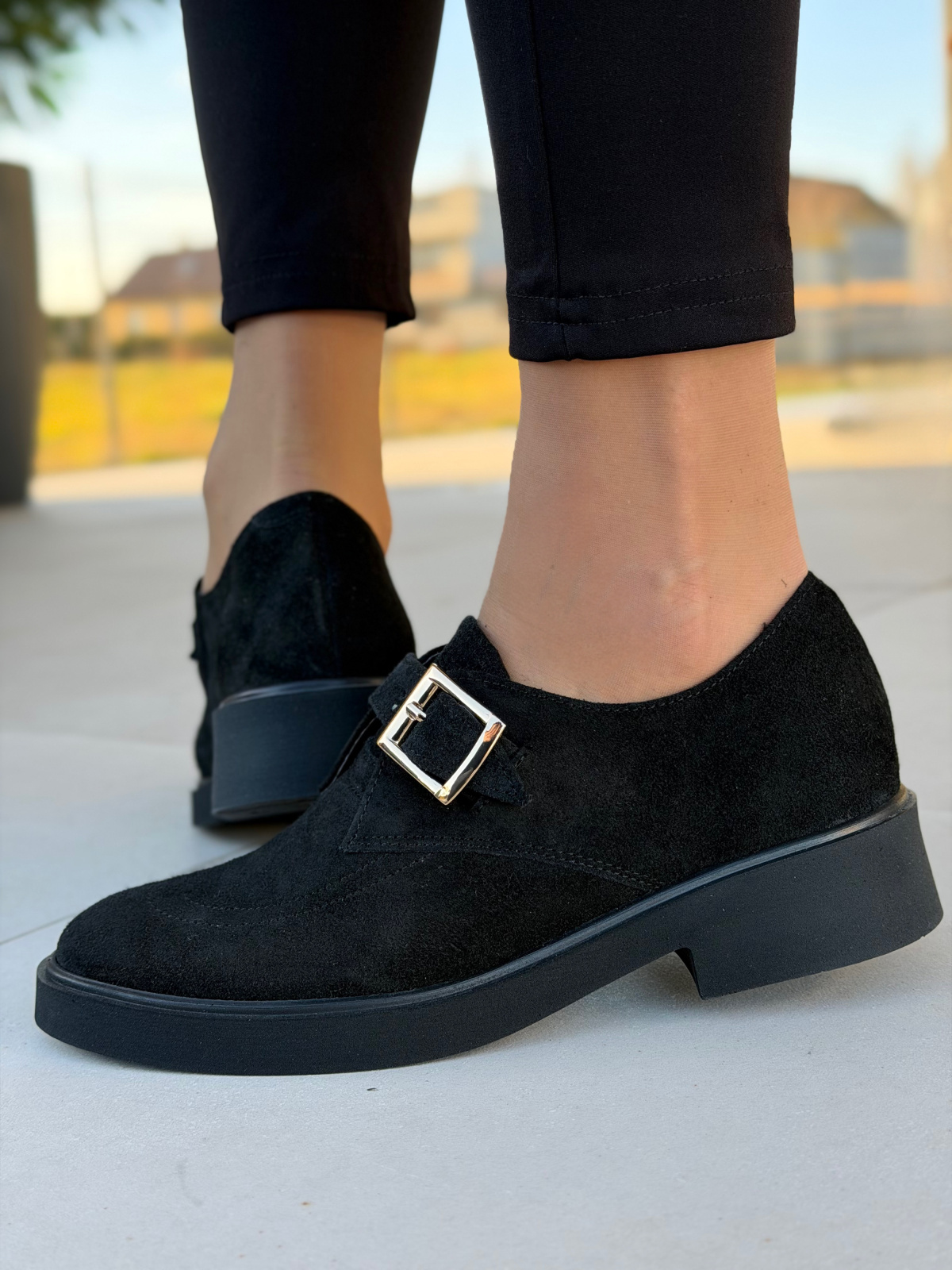 Półbuty damskie OLEKSY ze skóry naturalnej Polskiej produkcji