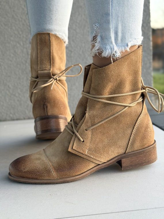 Botki OLEKSY ze skóry naturalnej – Polskiej produkcji