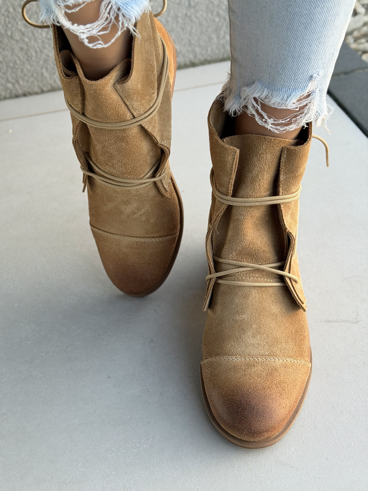 Botki OLEKSY ze skóry naturalnej – Polskiej produkcji