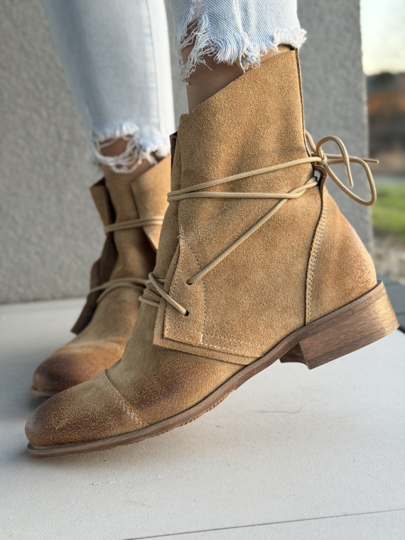 Botki OLEKSY ze skóry naturalnej – Polskiej produkcji