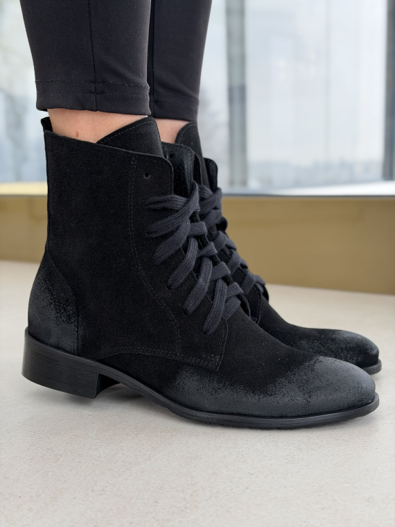 Botki OLEKSY ze skóry naturalnej – Polskiej produkcji