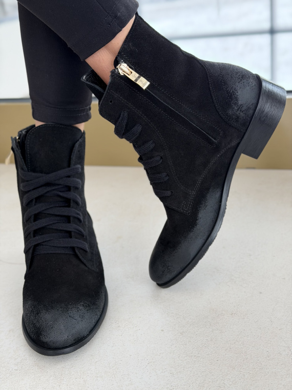 Botki OLEKSY ze skóry naturalnej – Polskiej produkcji